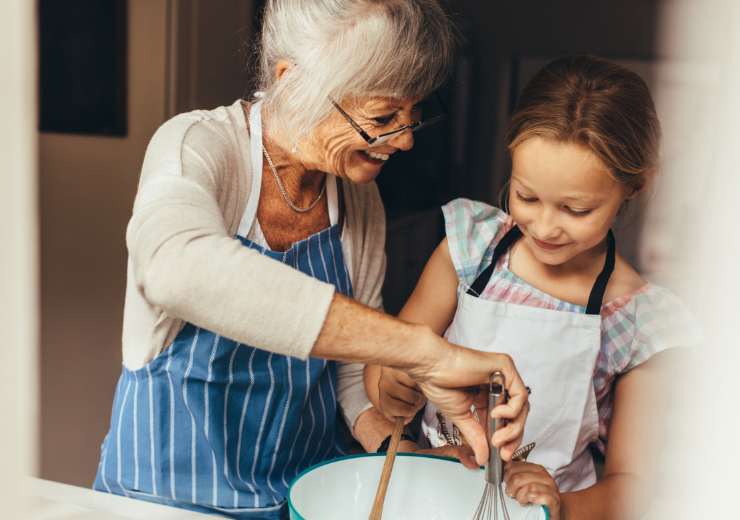 nonna e cucina